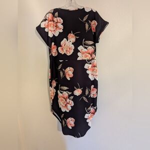 Shein Black Floral Dress